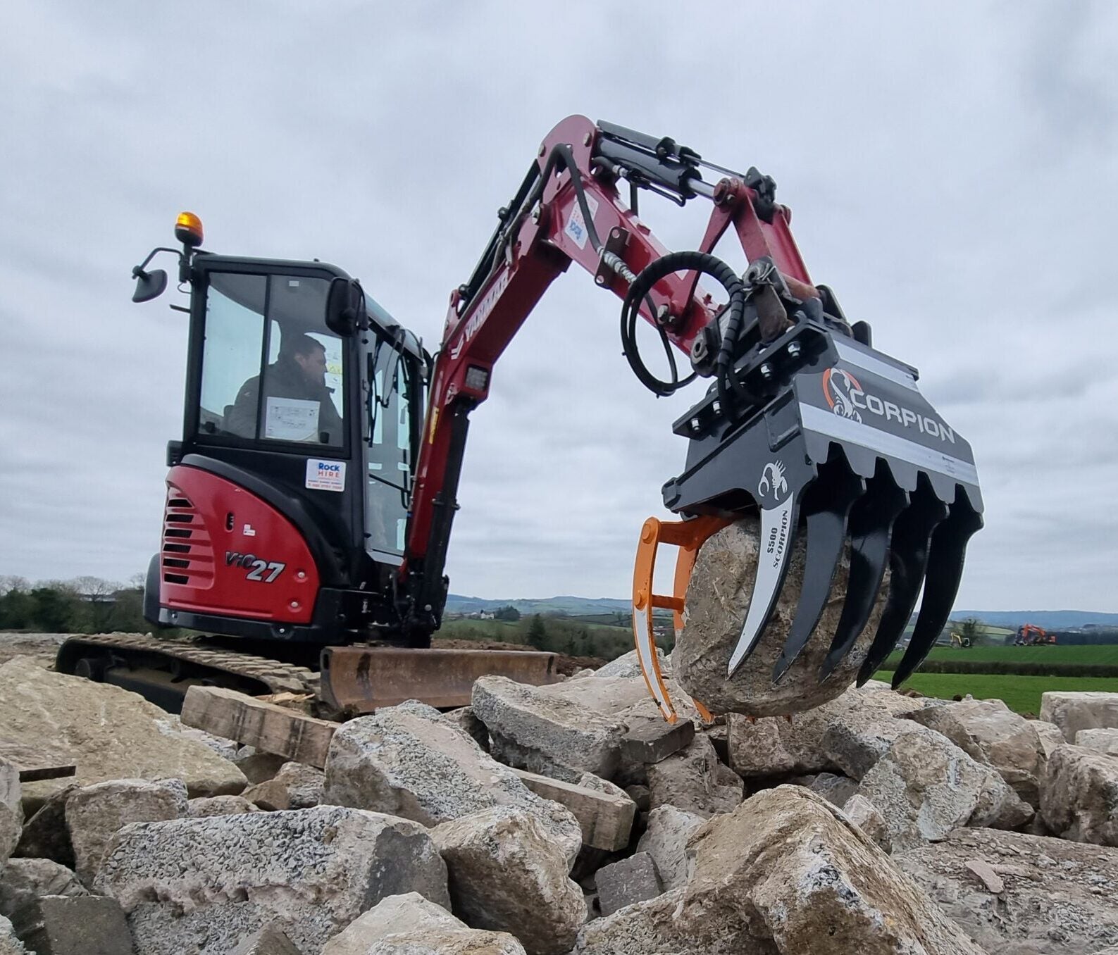 MDE MACHINERY S500/500 SCORPION MOUNT